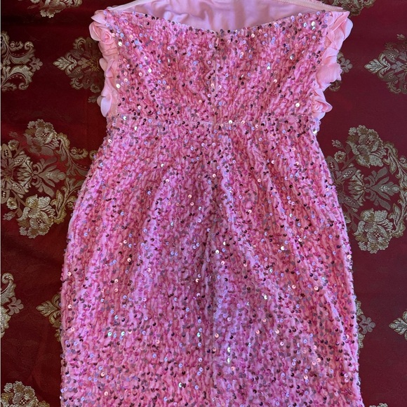 FAERIESTY Pink Strapless Mini Dress – M - Picture 2 of 3